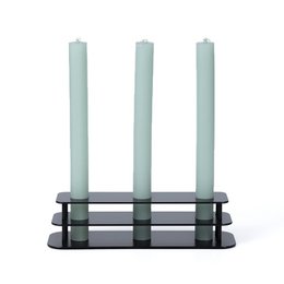 Line - stearinlys standard - trippel - sort