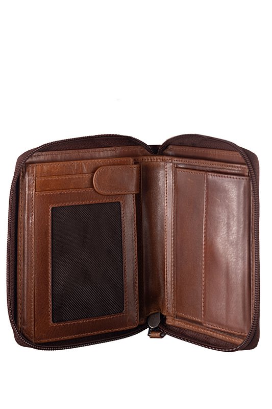 Waxy Vintage tobacco nut RV-Kombibörse RFID 1351-24