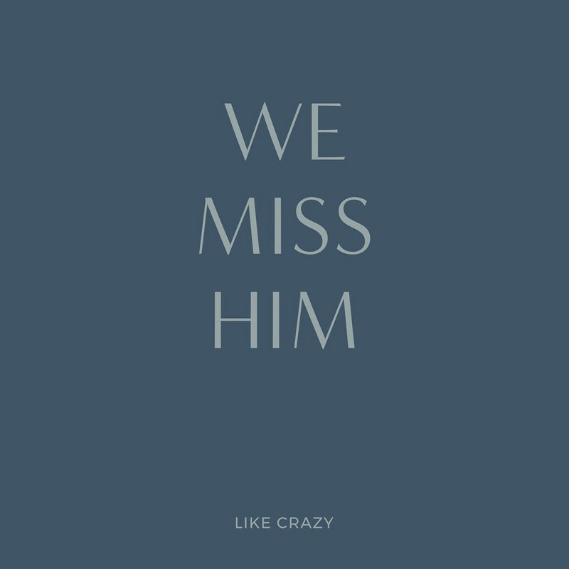 Karte "Missing Him"