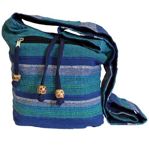 NSBag-02 - Borsa a tracolla Nepal - Blue Rivers