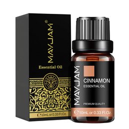 MAYJAM 10ML Lavender Lemongrass Jasmine Vanilla Eucalyptus Rose Lemon Essential Oil For Humidifier Diffuser Candle Making
