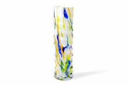Vase Ribbel "Monet Collection" - stor - højde 33 cm - glas
