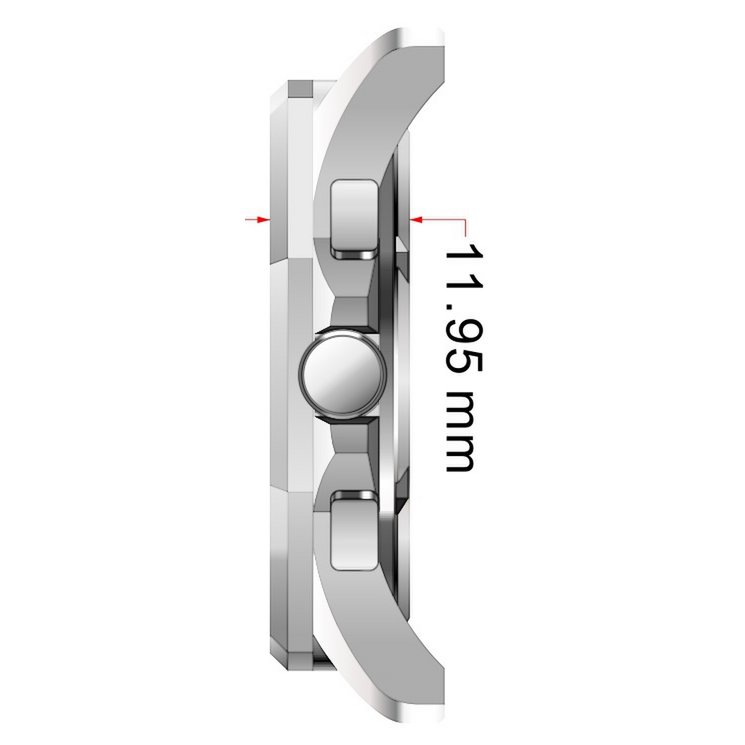 Finestra Miura stainless steel chronograph 10 ATM