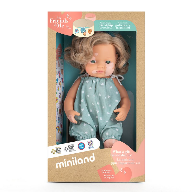 Bambola Bambina Europea 38cm