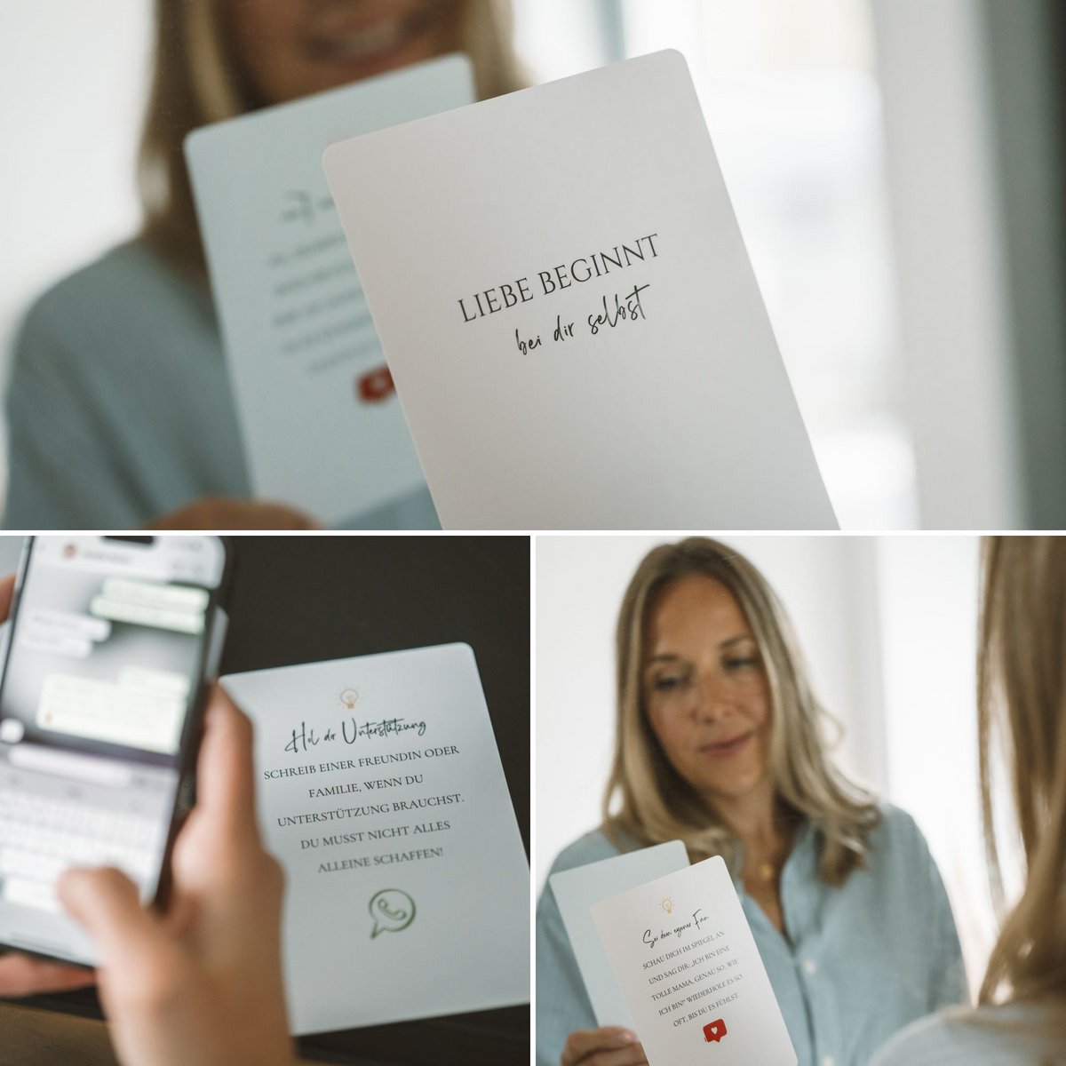 Mama Card Box – 40 biglietti motivazionali amorevoli per la vita quotidiana della mamma – regalo per la nascita