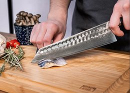 Kiritsuke Knife 210 mm - Bunka Damascus Collection