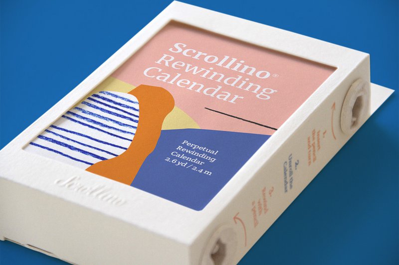 Originelles Geschenk – Scrollino Ewiger Kalender