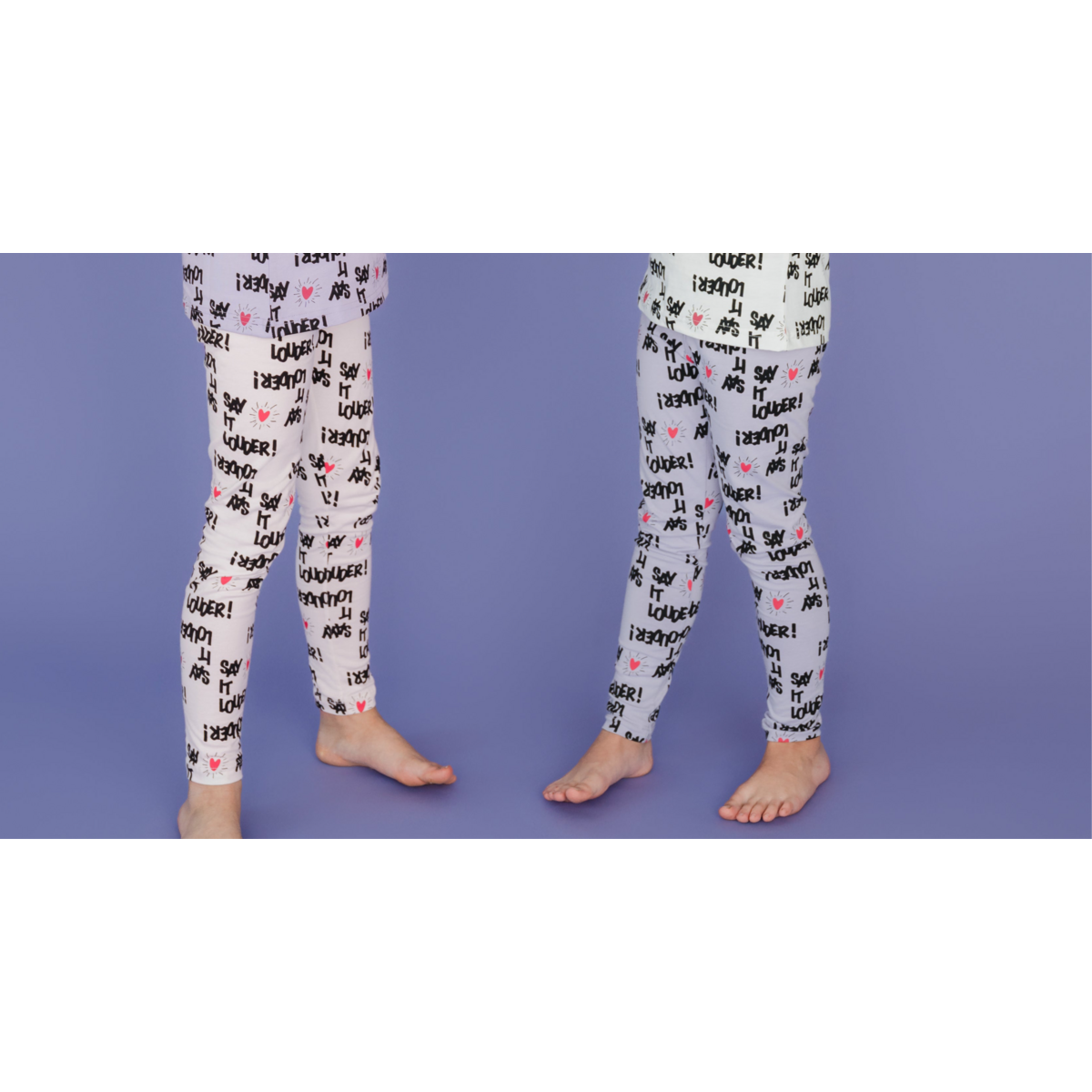 Lea luxe - Legging naturen hvid