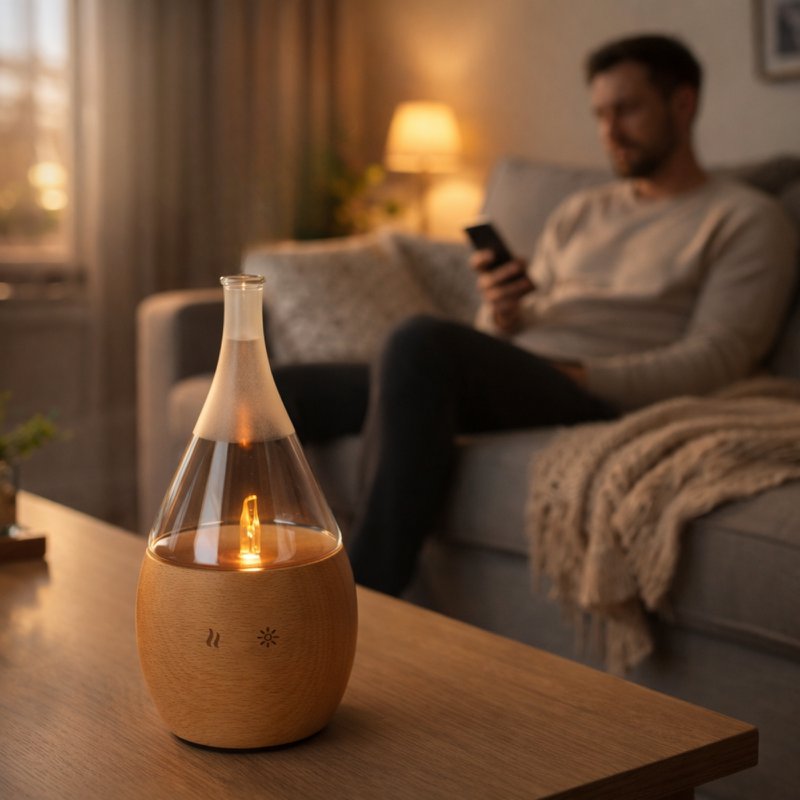 Nebulization Diffuser - Bolea - Touch Button - Aromatherapy Gift - Decoration Idea