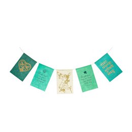 Wishing flags | Peace | Greeting Card