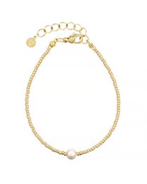Pulsera de cuentas con perlas de agua dulce