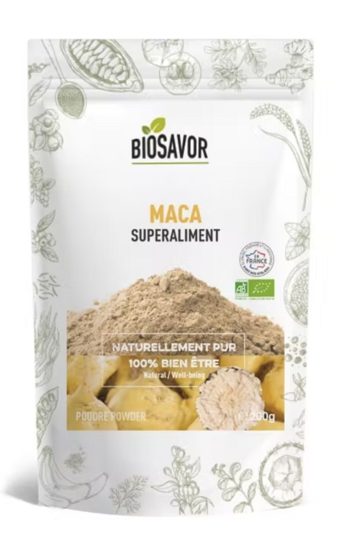 MACA EN POUDRE - 200G - ERGÄNZUNG DER NAHRUNGSMITTEL