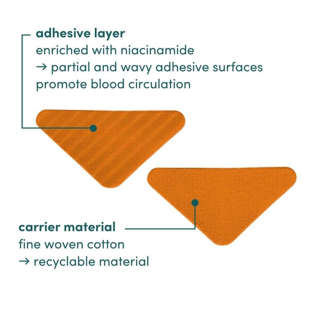 APRICOT Cotton Facial Patches with Niacinamide