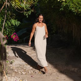Maxi Slip Dress Livia