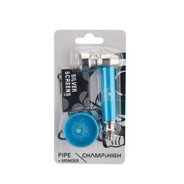 Présentoir de 12 set pipe en métal et mini moulin à épices