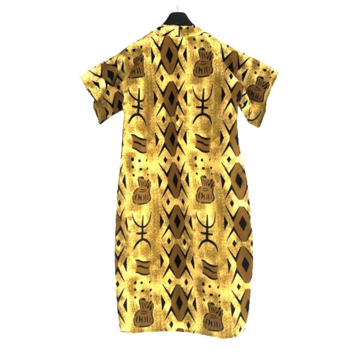 Tunica | Kitenge | Giallo solare