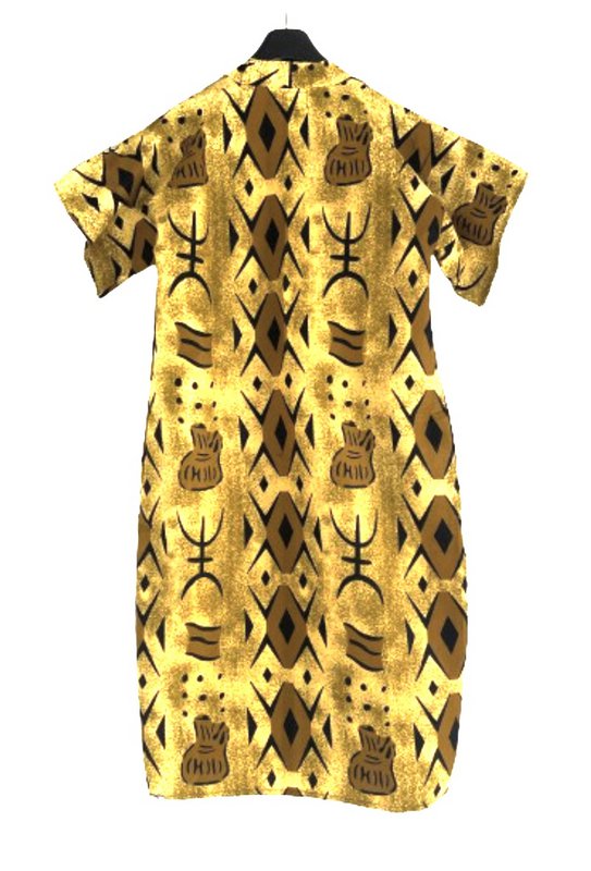 Tunica | Kitenge | Giallo solare