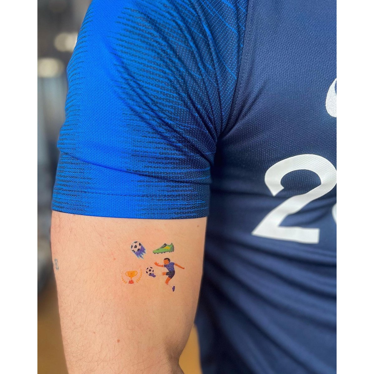 Tatuaggio temporaneo Sioou: Calcio x5