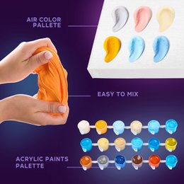 Okto Sensory 3D Air Clay und Malen nach Zahlen – Grüße aus Paris