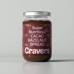 Cacao hazelnut spread, 6 jars, 250g. Chocolate spread with a rich, creamy texture and nutty flavor.