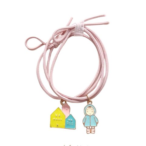 Duo aus Haargummis - Armband - Lucy