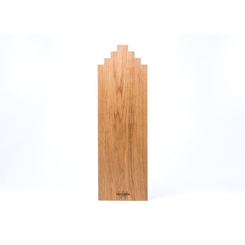 Planche de service Amsterdam Canal House - 4 types de bois