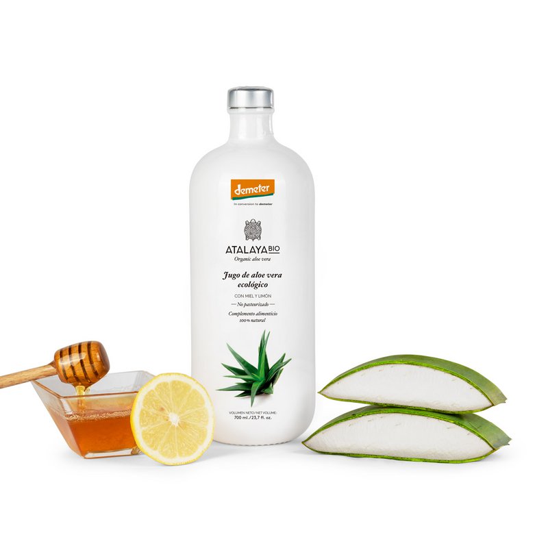 Succo di Aloe Biodinamico (Demeter) con Miele