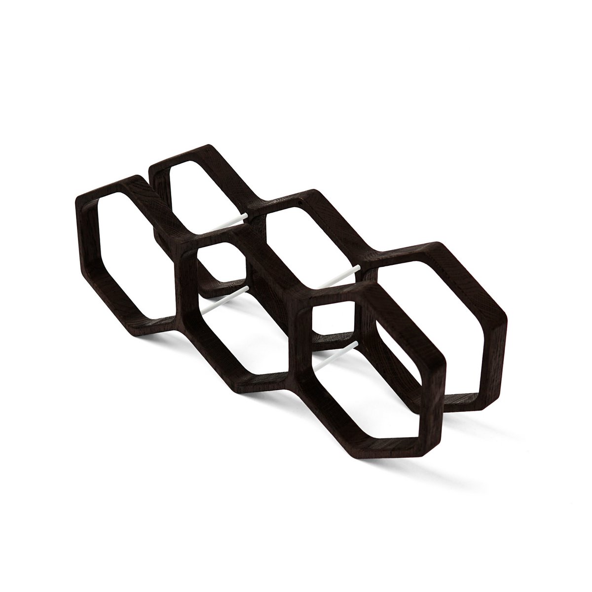 Geometric Wooden Bathroom Roll Holder, Honeycomb‑Inspired Rustic Bath Accessory, Perfect Gift for Housewarming or Home Décor