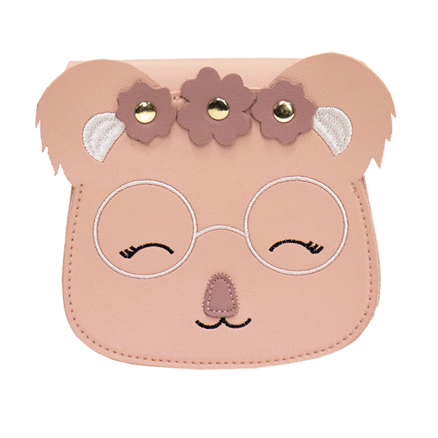 Children's shoulder bag - Yumi the little koala Pink
