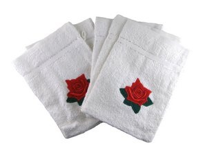 SET OF 5 CLOTHES WITH ROSES