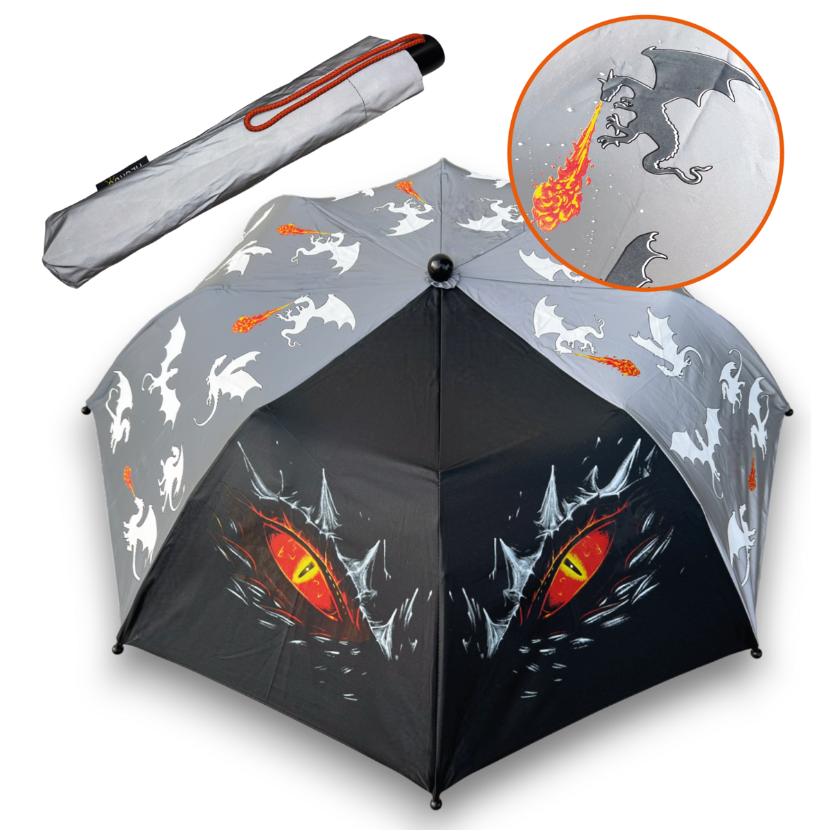 Magic umbrella dragon