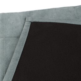 Alina thermal blackout curtain with hooks Aqua Green | 140 x 260 cm
