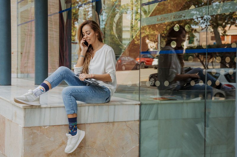 Finanzsocken | Socken für Investoren – lässige, unpassende Socken