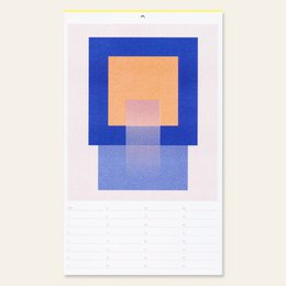 Risography birthday calendar (17.0 x 28.5 cm)