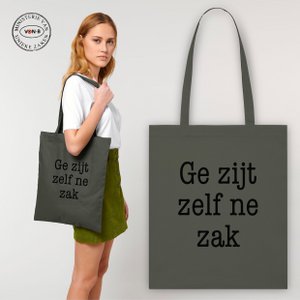 Tote bag - Kaki - Zelf Ne Zak