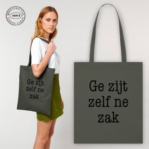 Tote bag - Kaki - Zelf Ne Zak