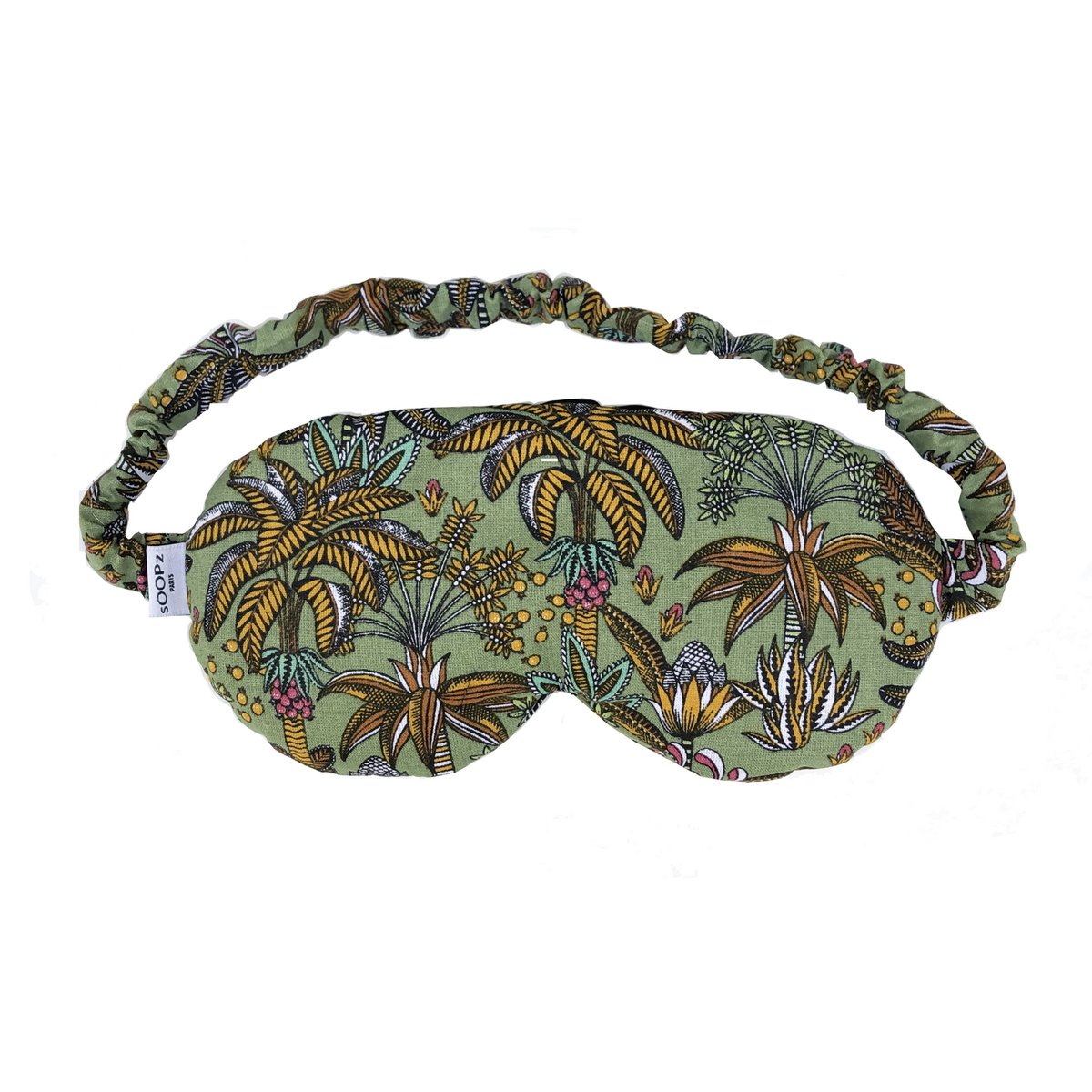 Oogmasker warm en koud gebruik - 'Palm Trees'