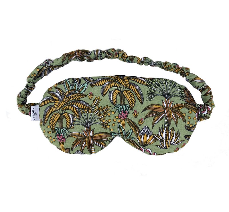 Eye Mask Hot & Cold Use - 'Palm Trees'