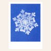 Risographie Postkarte – Snow – DIN A6