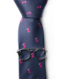 Glasses Tie Bar