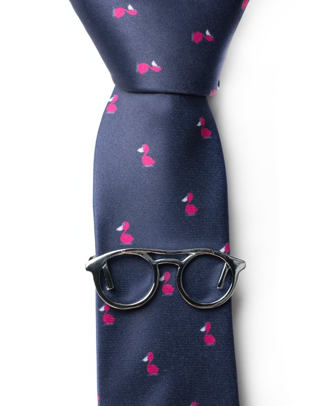 Glasses Tie Bar