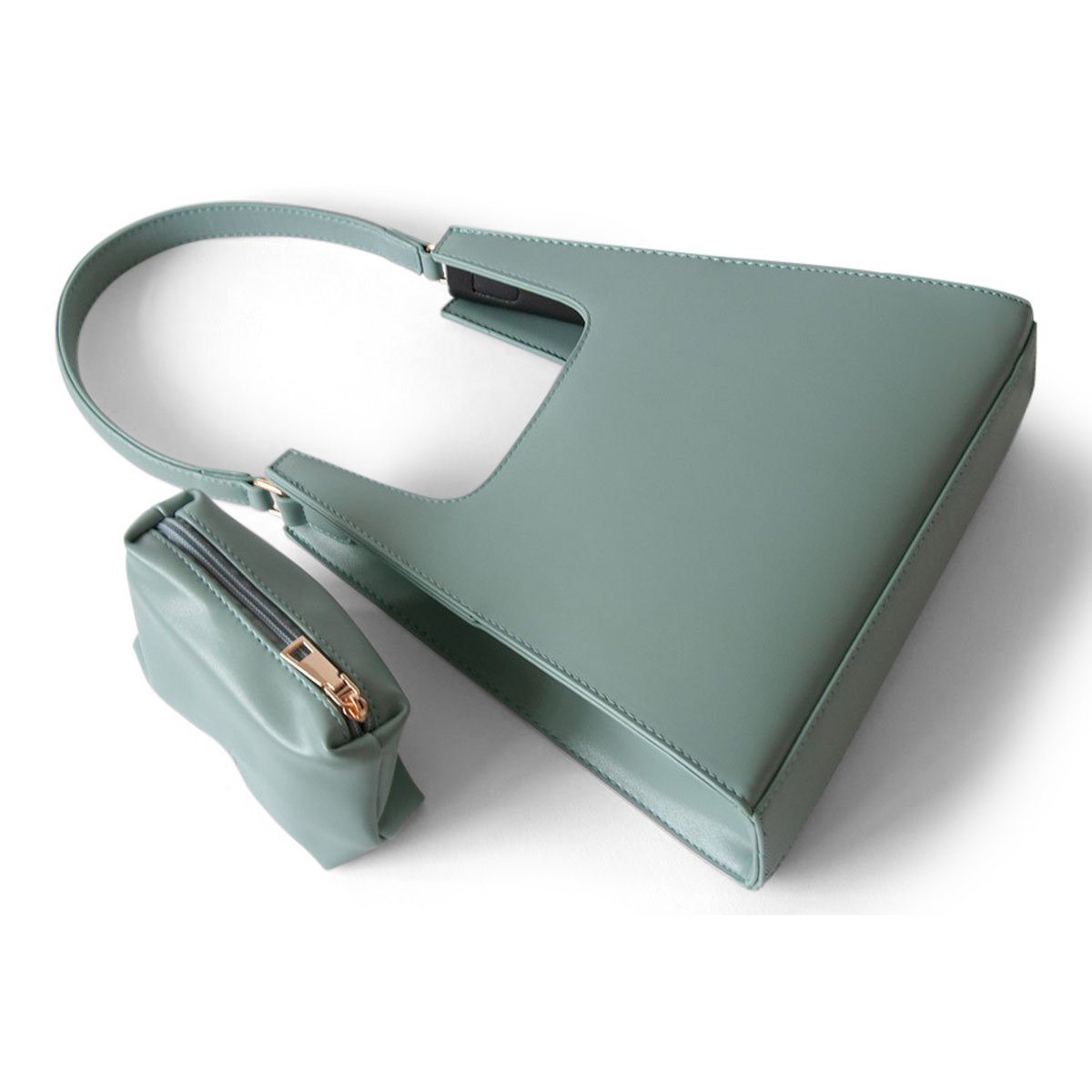 Jiyo blauwgroen tas