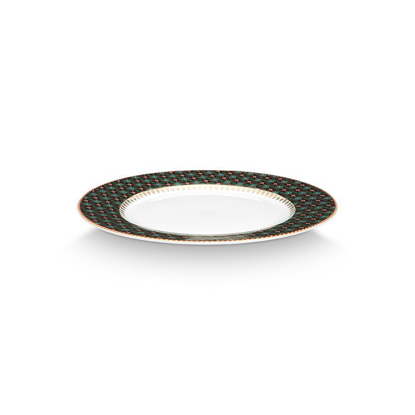 Plate Clover Green 23cm