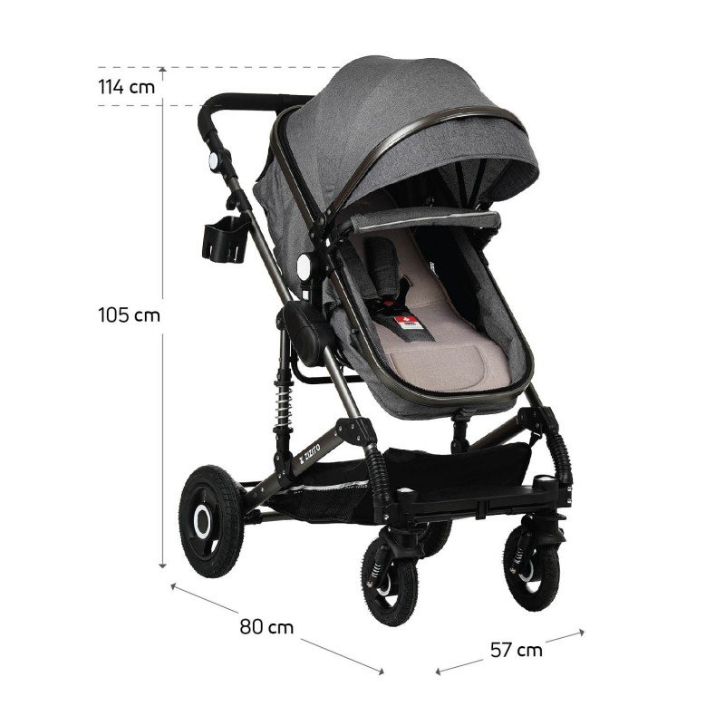 Kinderwagen FONTANA 3 in 1