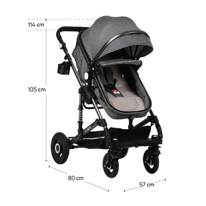 Baby Stroller FONTANA 3 in 1
