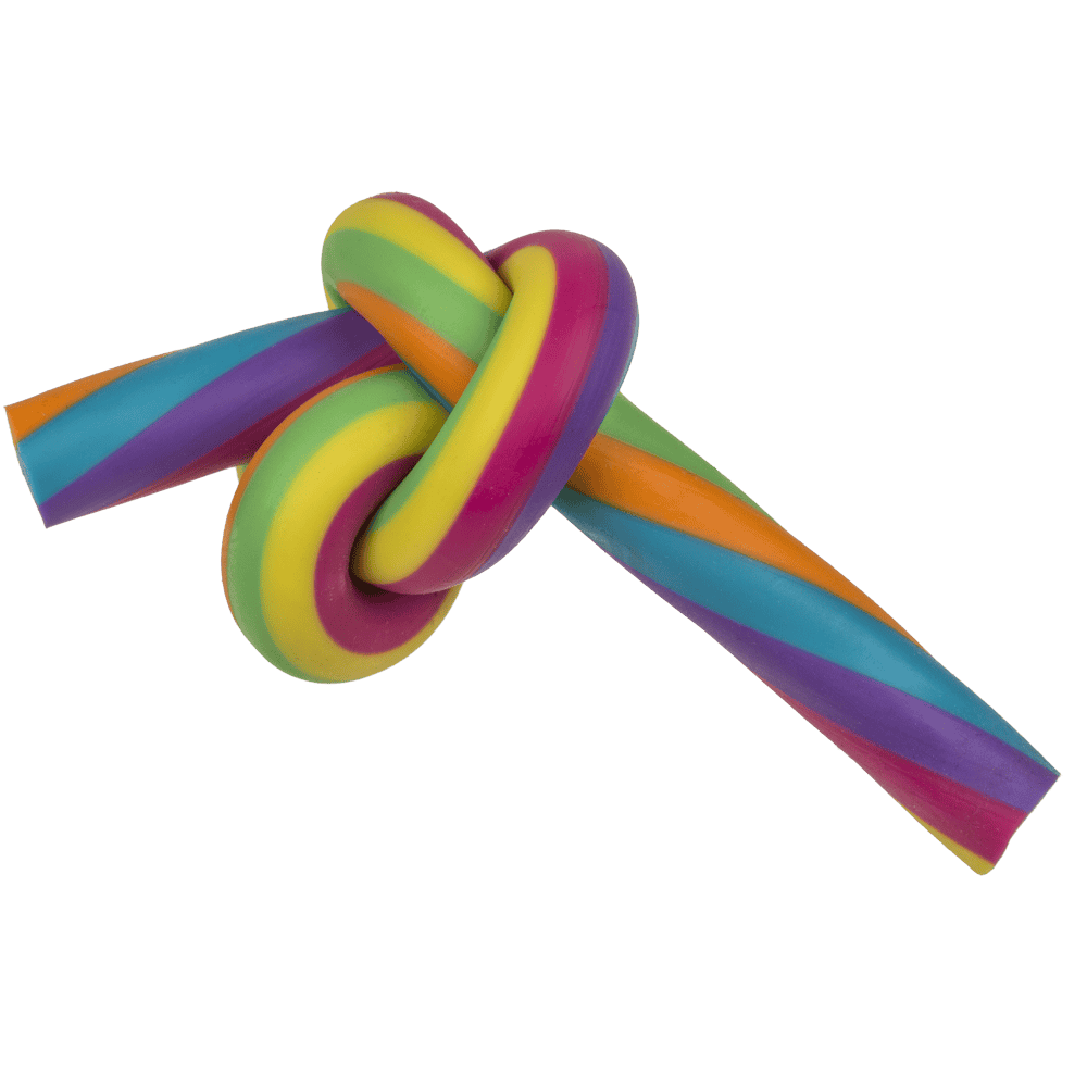 Stretchy string, Rainbow, 30 cm,