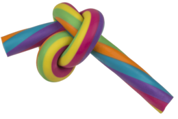 Stretchy string, Rainbow, 30 cm,