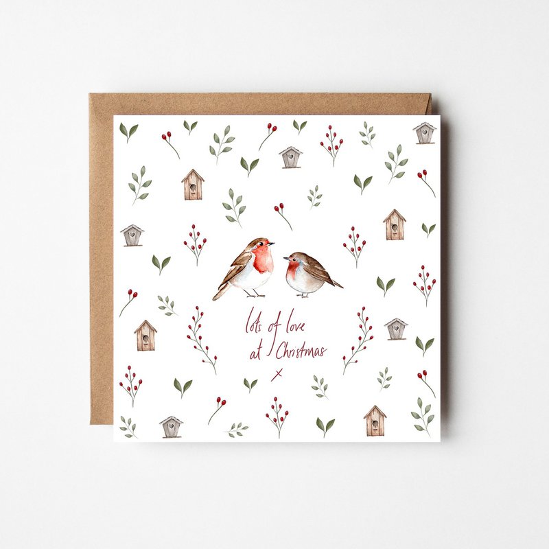 Cartolina di Natale di Robin