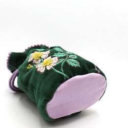 Posy Teal Beutel mit Kordelzug