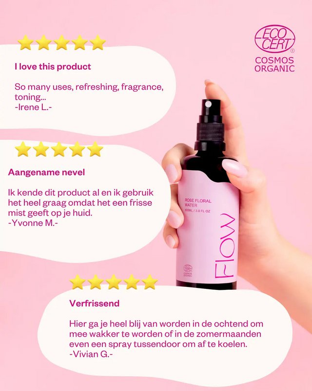 Rose Floral Water Face Mist - Luxury rose water facial spray